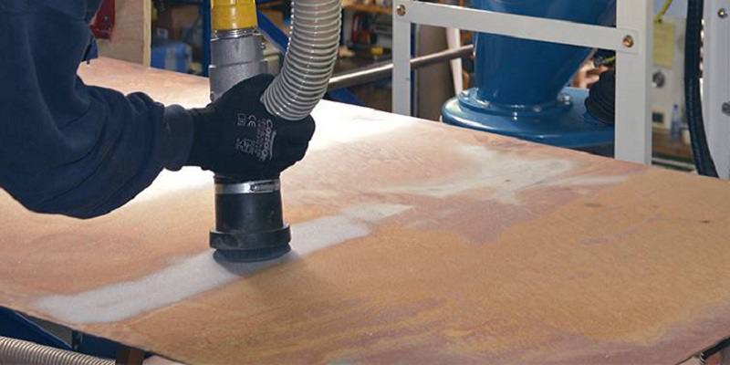 Dust-free Shot Blasting