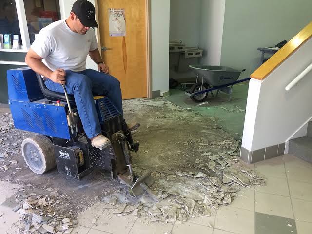 Epoxy Floor Removal Service